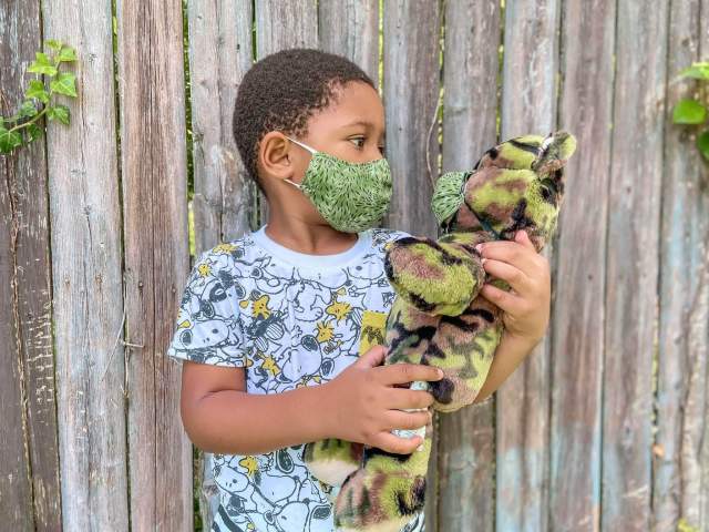 This Toy Maker Makes Matching Masks for Kids & Their Stuffed Animals