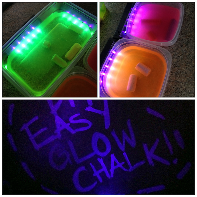 glow in the dark science experiments