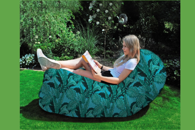 This Air Lounger from ALDI Is Like a Portable Sofa