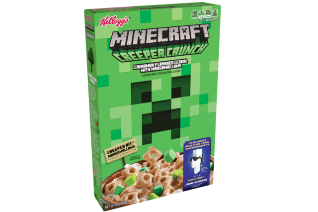 Build a Balanced Breakfast with Kellogg’s Minecraft Creeper Crunch Cereal