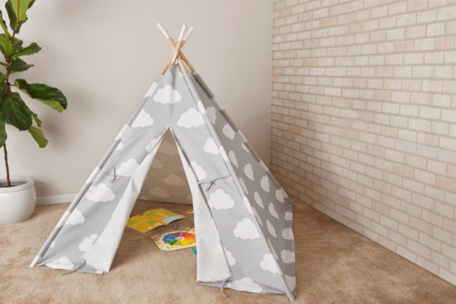 Have an Indoor Camp Out with This Teepee from ALDI