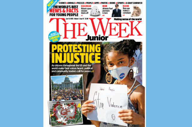 “The Week Junior” Offers Free Resource for Kids About the Protests