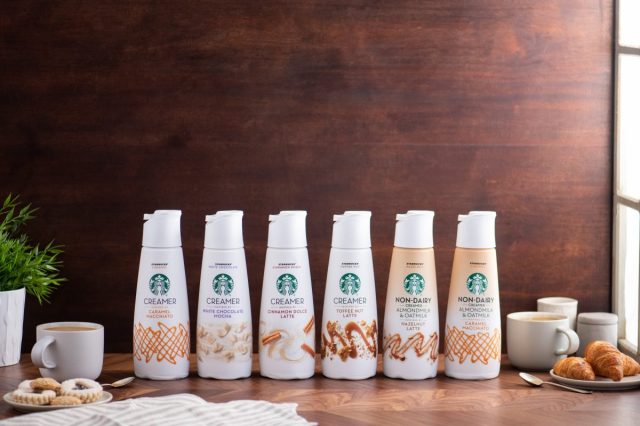 Starbucks Launches New Line of Non-Dairy Creamers