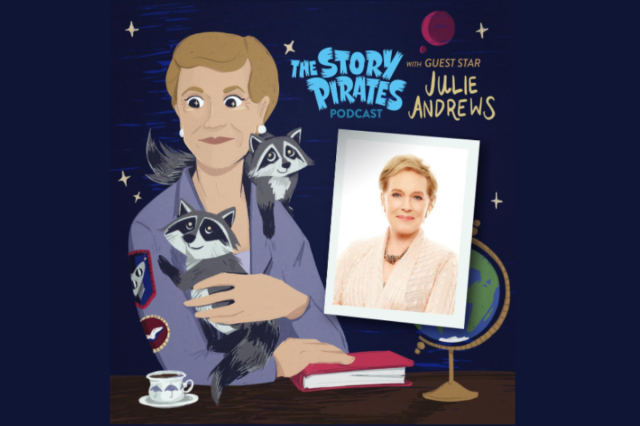 Julie Andrews Guest Stars on The Story Pirates Podcast