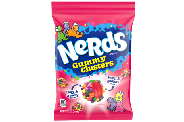 Nerds Gummy Clusters Bring Together Crunchy & Gummy