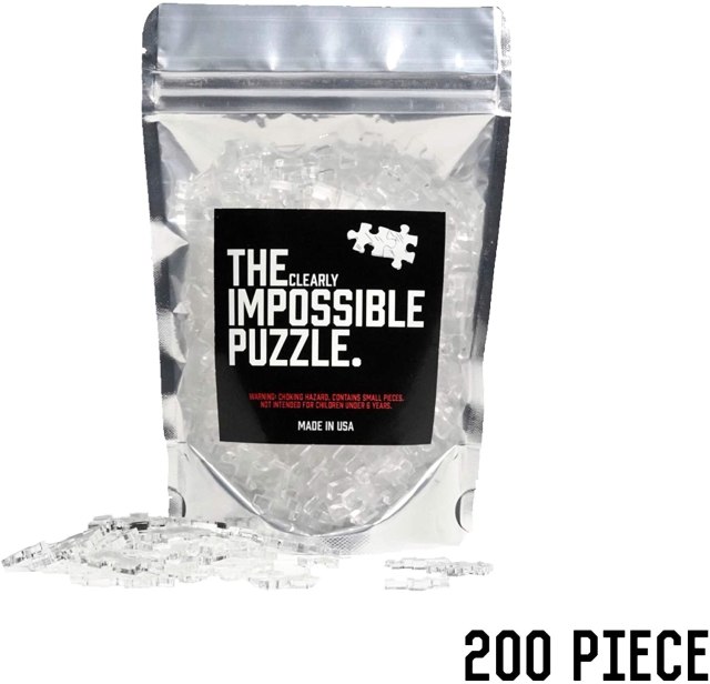 The Clearly Impossible Puzzle 200 Piece!