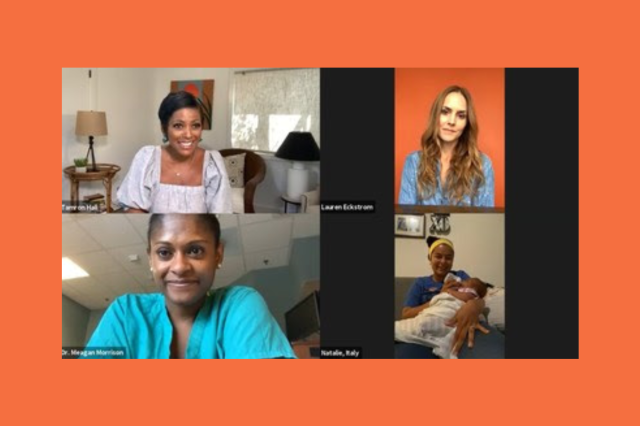 Motherhood Maternity, the USO & Tamron Hall Offer Virtual Discussion Series for Military Moms