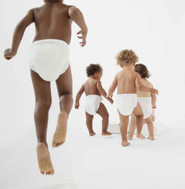 Eco-Friendlier & Absorbent Disposable Diapers