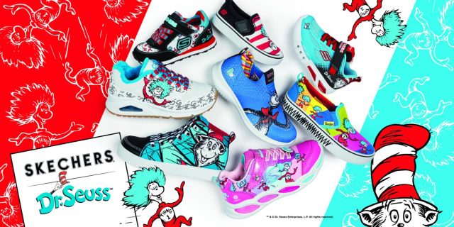 Skechers x Dr. Seuss Team Up to Launch “The Cat in the Hat” Footwear Collection