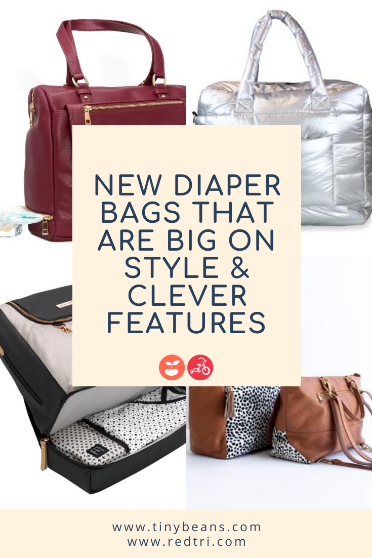 New Diaper Bags That Are Big on Style & Clever Features