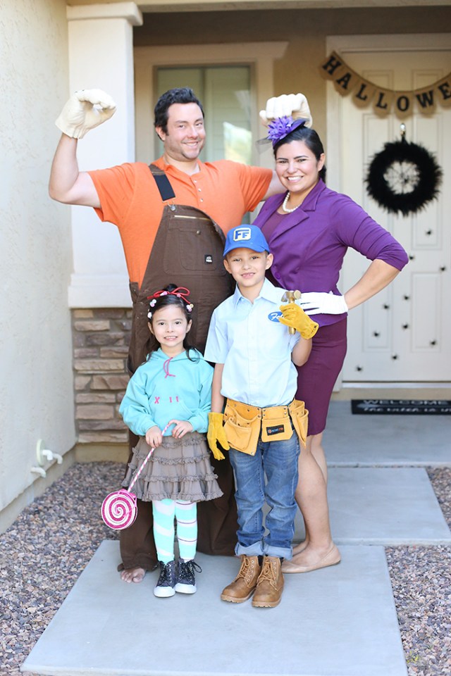 Wreck-it-Ralph Family halloween costume