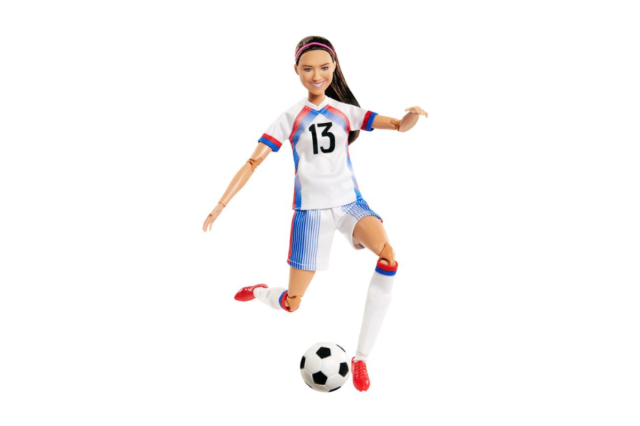 Mattel Releases New Alex Morgan Barbie Doll