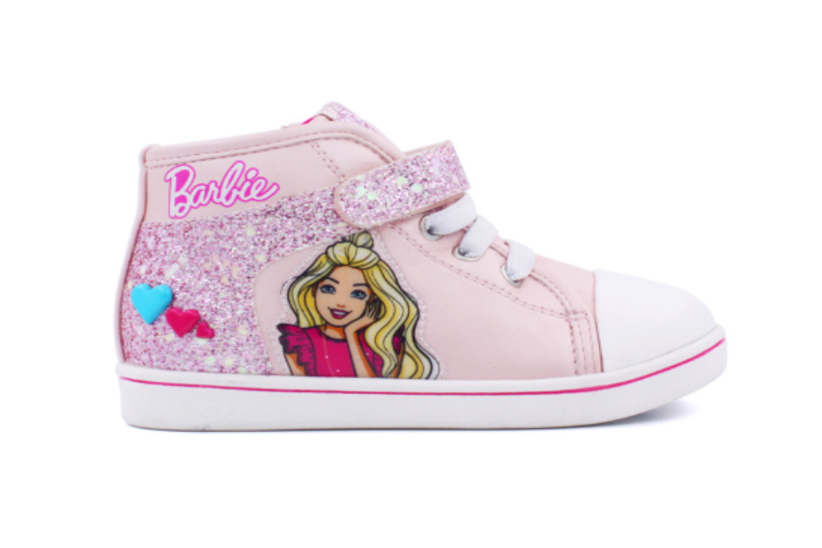 Barbie Kids' Barbie High Top Sneaker Little Kid