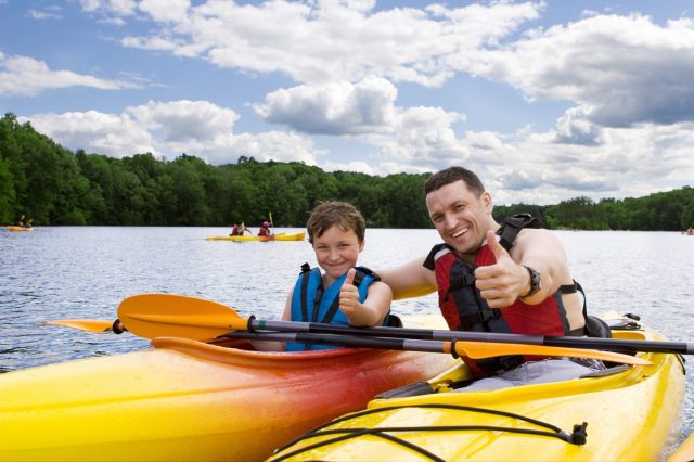 Here’s How to Stay Cool While Kayaking with Your Kids