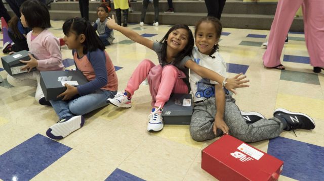 Nordstrom Celebrates 10 Years of Giving New Shoes to Kids in Need