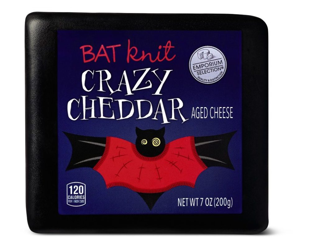Emporium Selection Halloween Cheese Bat Crazy Cheddar