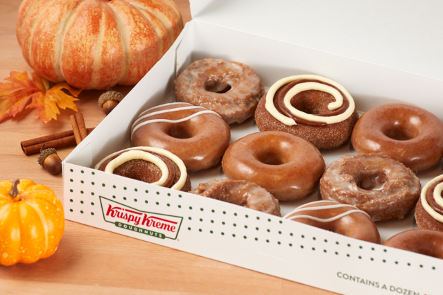 Krispy Kreme Introduces Pumpkin Spice Donut Collection