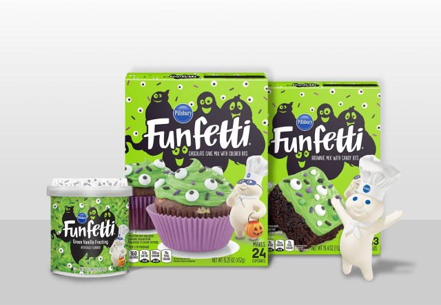 Pillsbury Baking Introduces New Spooky Funfetti Slime Baking Mixes & Frosting