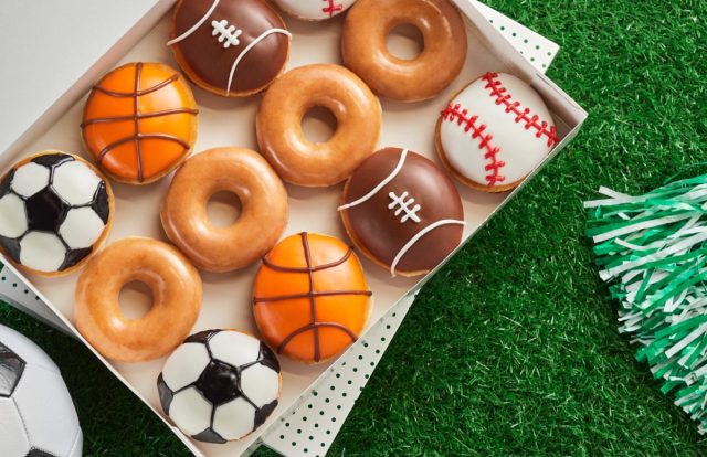 Krispy Kreme Celebrates Sports with Limited Edition Sports Dozen