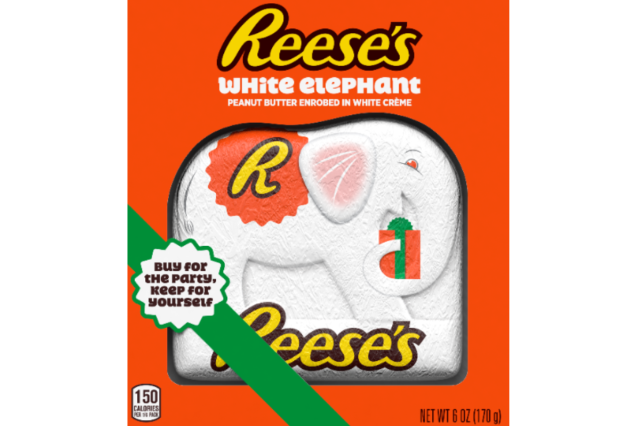 Hershey’s Released Their Holiday Line & There’s a Reese’s White Elephant