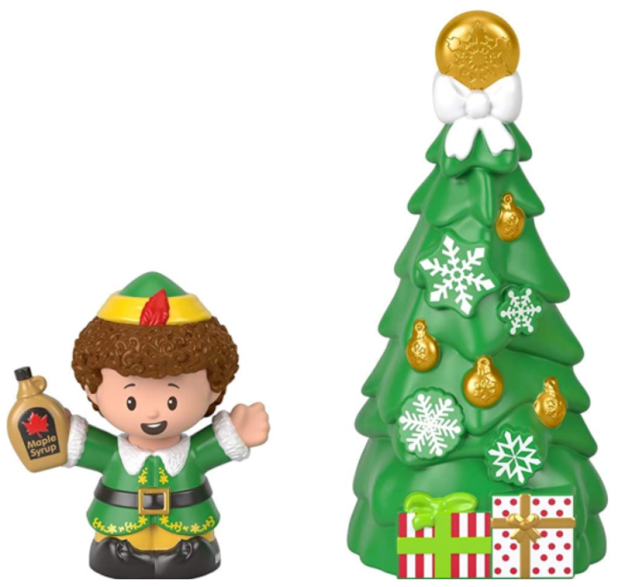 Fisher Price Has a Buddy the Elf Figurine & He’s Holding Maple Syrup