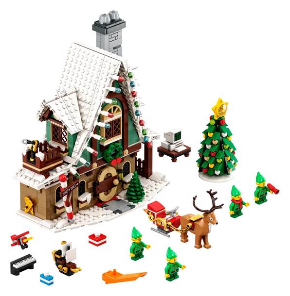 New LEGO Elf Club House Is Fit for the Holidays