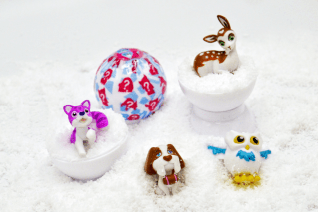 These Blind Box Collectibles Reveal Themselves in an Avalanche of Snow