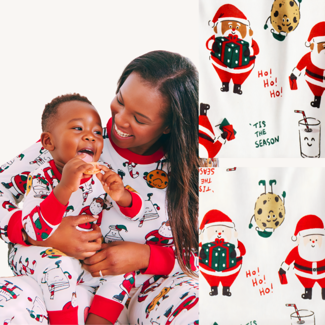 Family Matching Pajamas Carter's Milk and Cookies