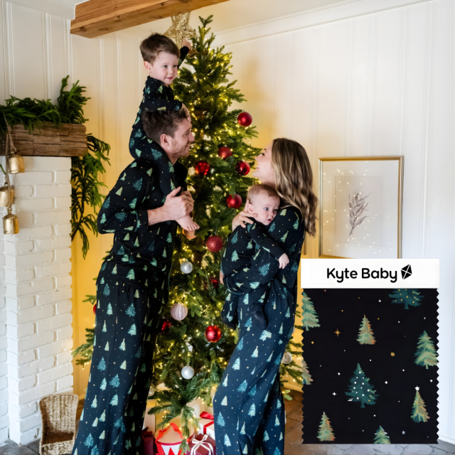 Family Matching Pajamas Kyte Baby Twinkle Trees Pajamas