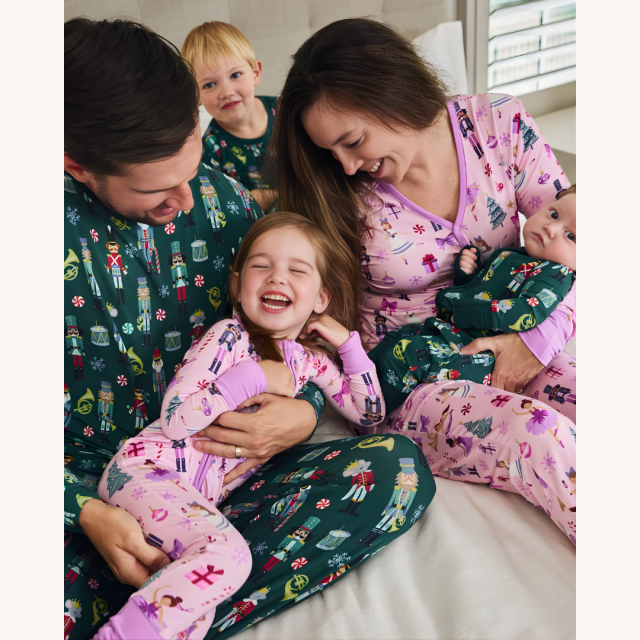Family Matching Pajamas Little Sleepies Nutcracker