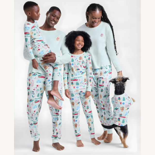 Family Matching Pajamas Macy's Holiday Lane Pajamas