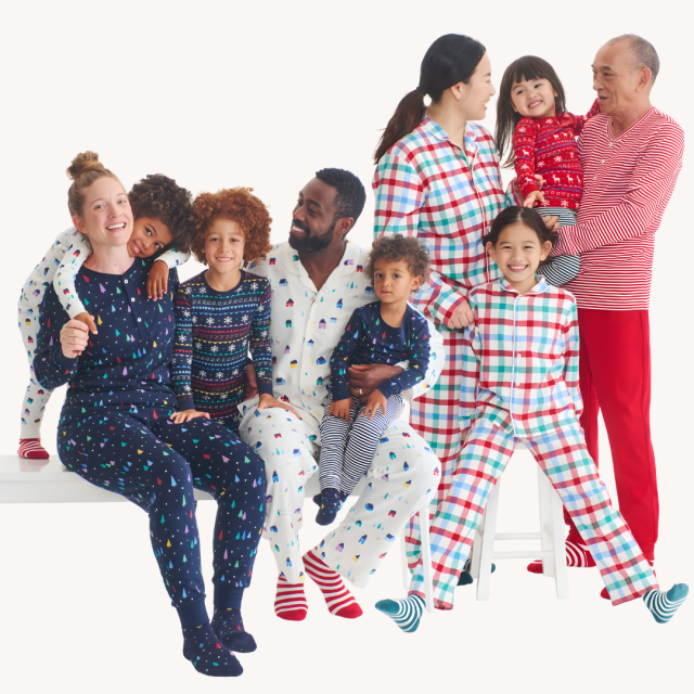 Family Matching Pajamas Primary Holiday Pajamas