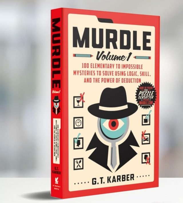 box of Murdle mystery game