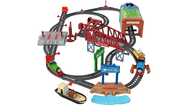 Thomas the Train talking set is a good gift for 4-5 year olds