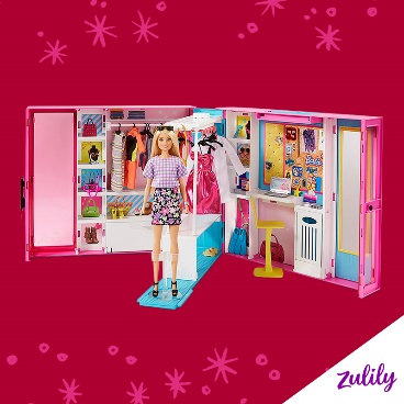 Barbie Dream Closet & Doll by Barbie 