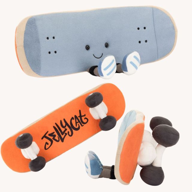 plush skateboard toy