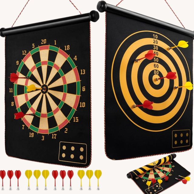 magnetic dart board