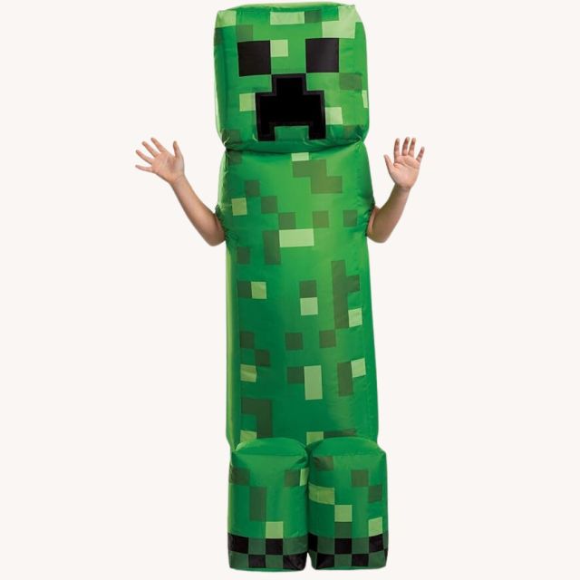 green minecraft costume