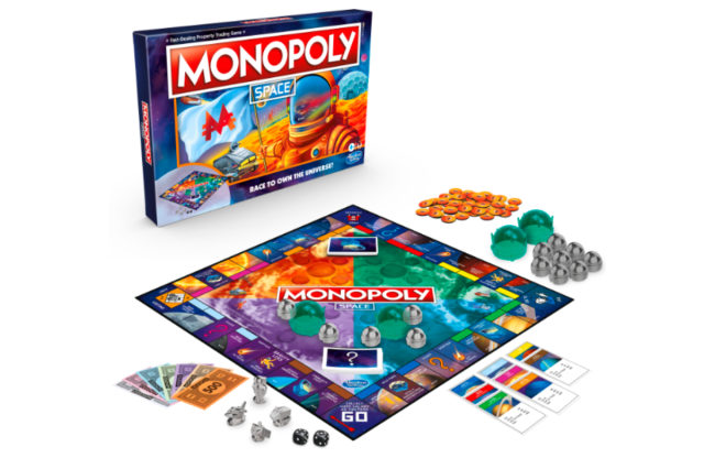 Monopoly Space Board Game