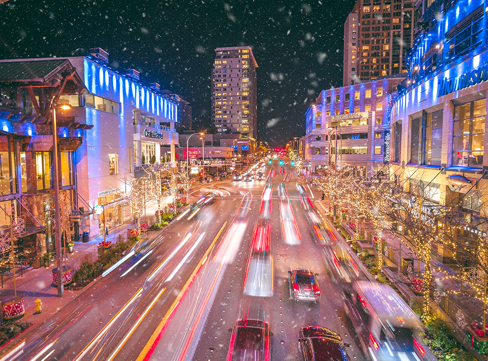 Snowflake Lane at The Bellevue Collection Tinybeans