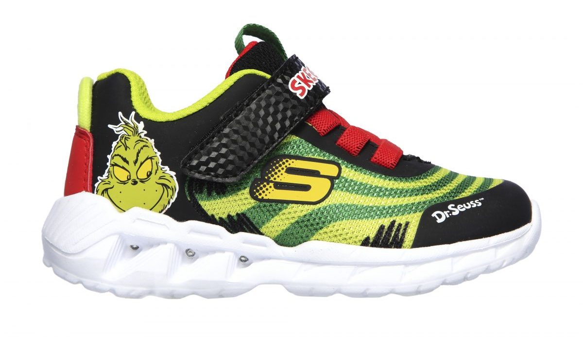 【未使用級】 レア スケッチャーズ Dr.Seuss コラボ スニーカー 22 Celebrate Grinchmas with the Latest Skechers x Dr. Seuss