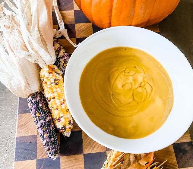 Magic pumpkin squash soup is a Native American recipe from the Lakota nation.