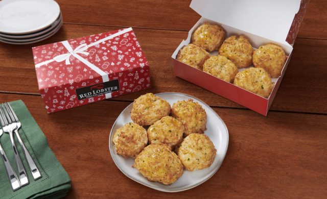 Red Lobster Is Selling Gift Boxes of Cheddar Bay Biscuits This Holiday Season