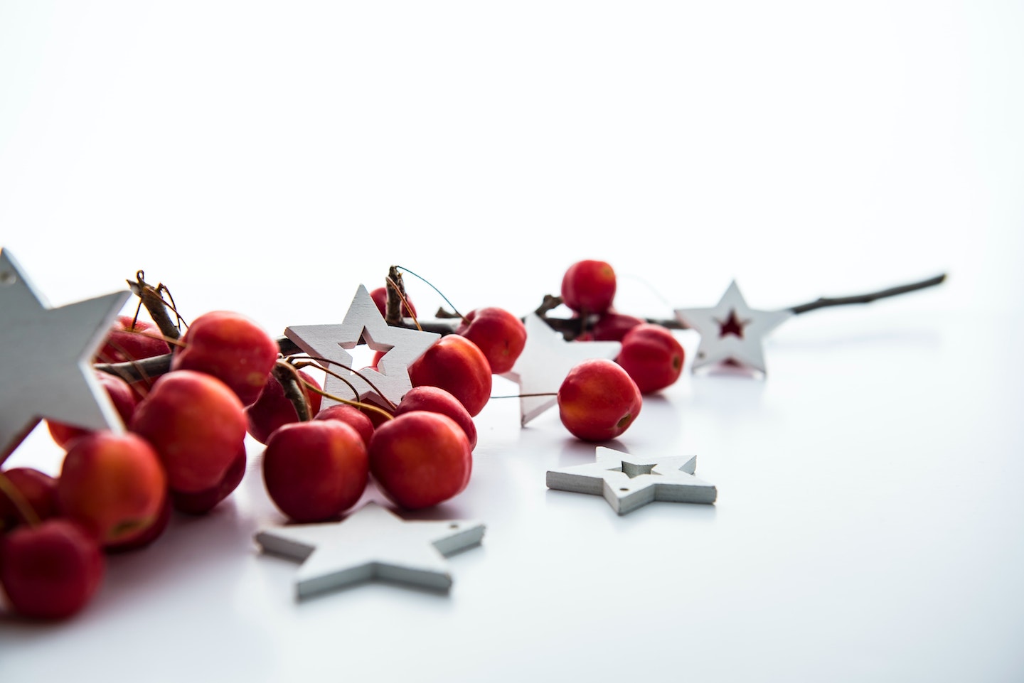 Cranberry Popcorn Garland for the Birds - Mama.Papa.Bubba.