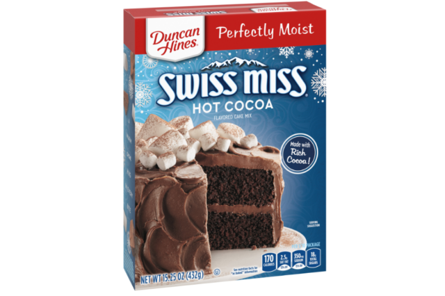 Duncan Hines Released a Hot Cocoa Baking Mix & Frosting Just in Time for the Holidays