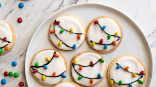 This Christmas cookie recipe for frosted sugar cookies is a classic