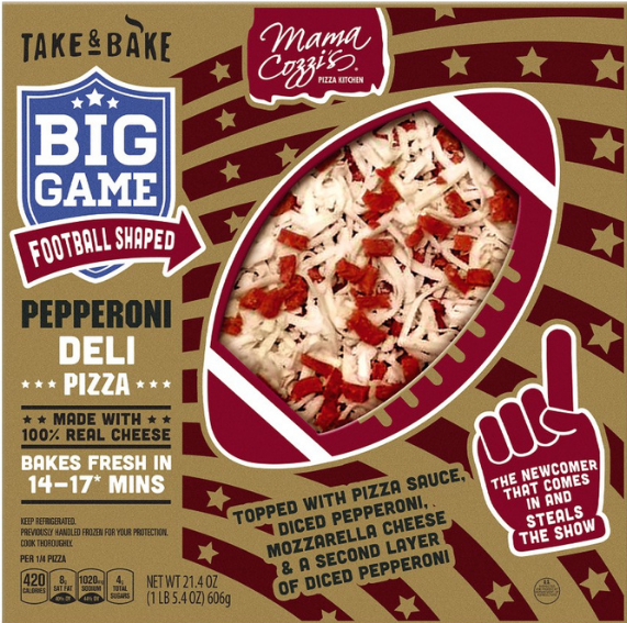 ALDI Sells Football-Shaped Pizza & It’s Perfect for Super Bowl Sunday