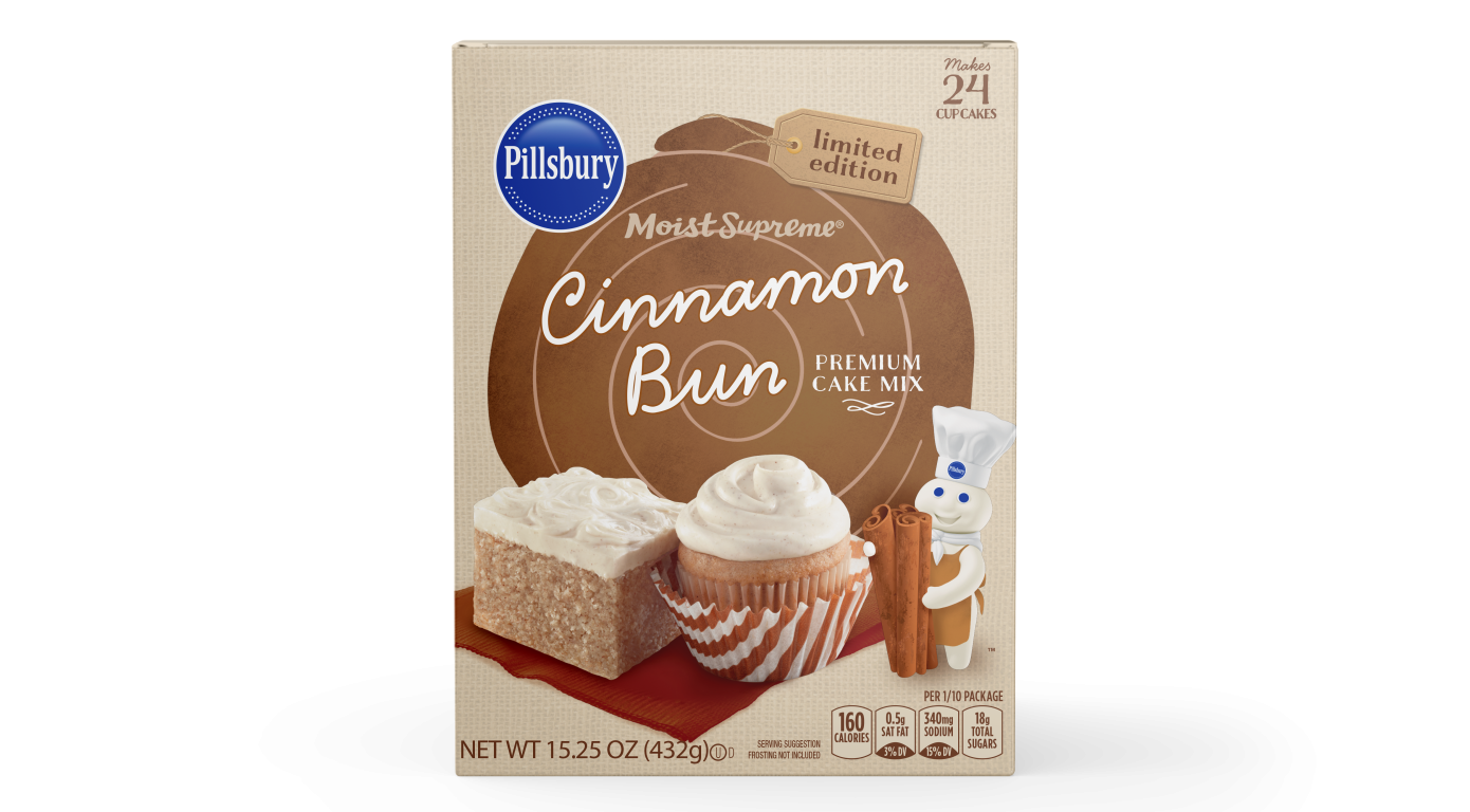 Pillsbury Released a Cinnamon Bun Cake Mix Just in Time for the