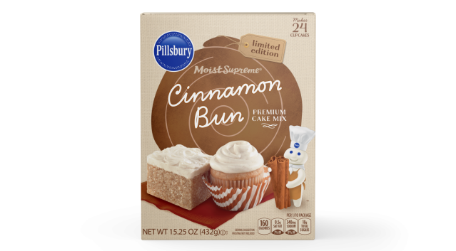 Moist Supreme Cinnamon Bun Flavored Premium Cake Mix