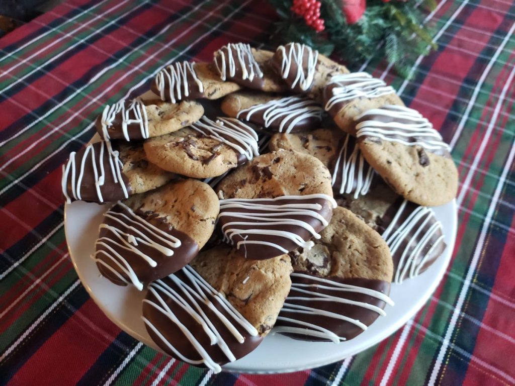 dipped cookies